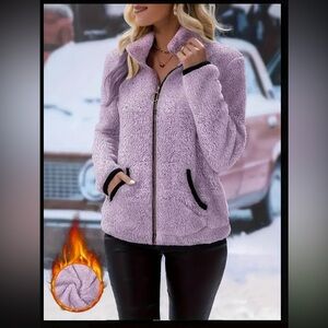Cozy lavender jacket